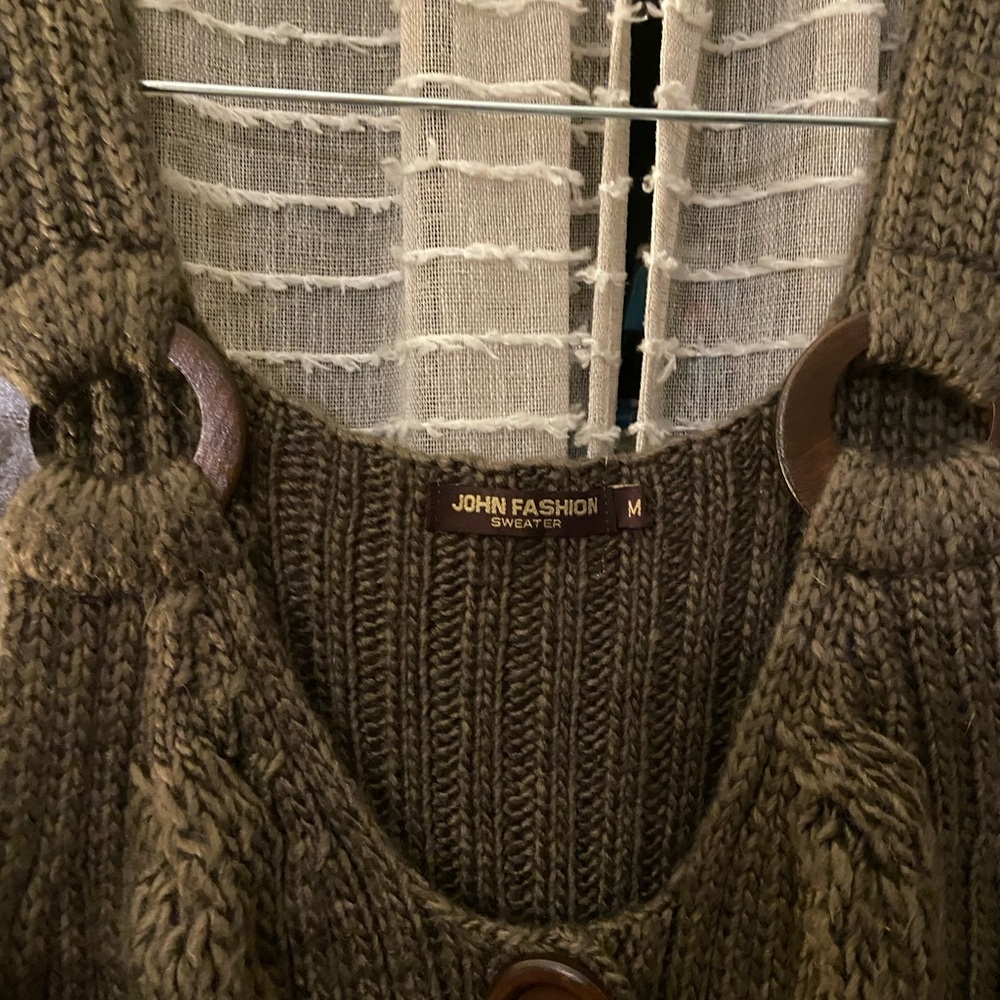 Women's Brown Knit Sweater - Picture 2 of 4